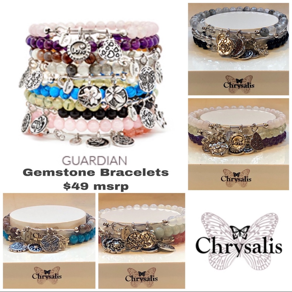 SALE- GENUINE GEMSTONE SENTIMENTAL BRACELETS